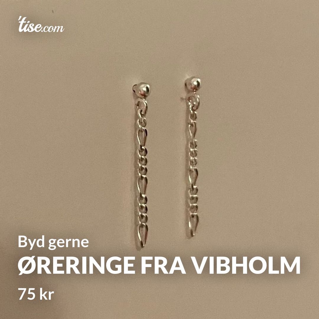 Øreringe fra Vibholm