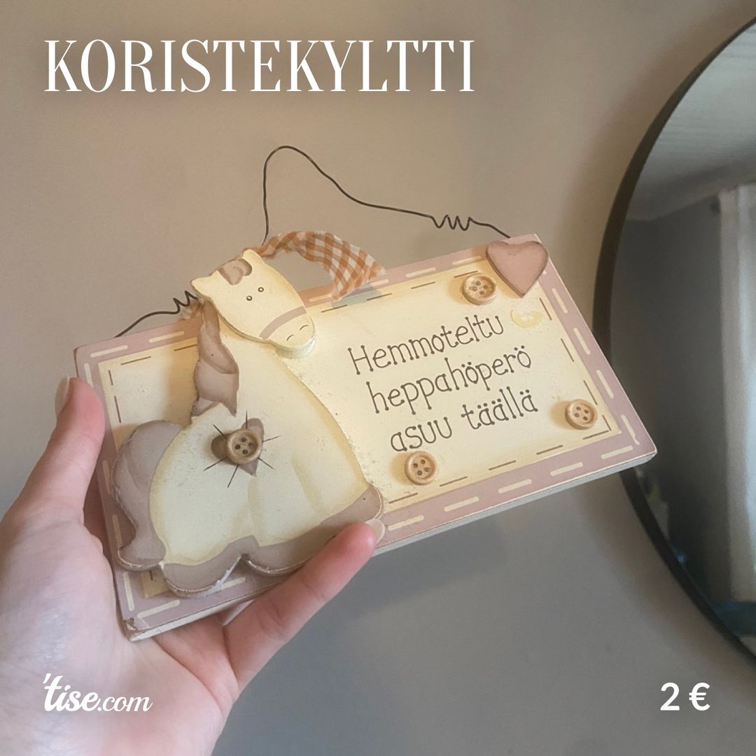 Koristekyltti