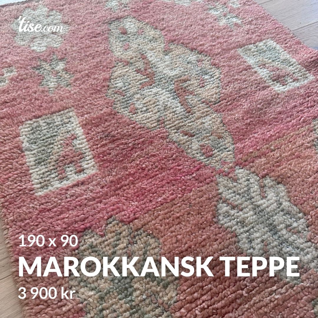 Marokkansk teppe