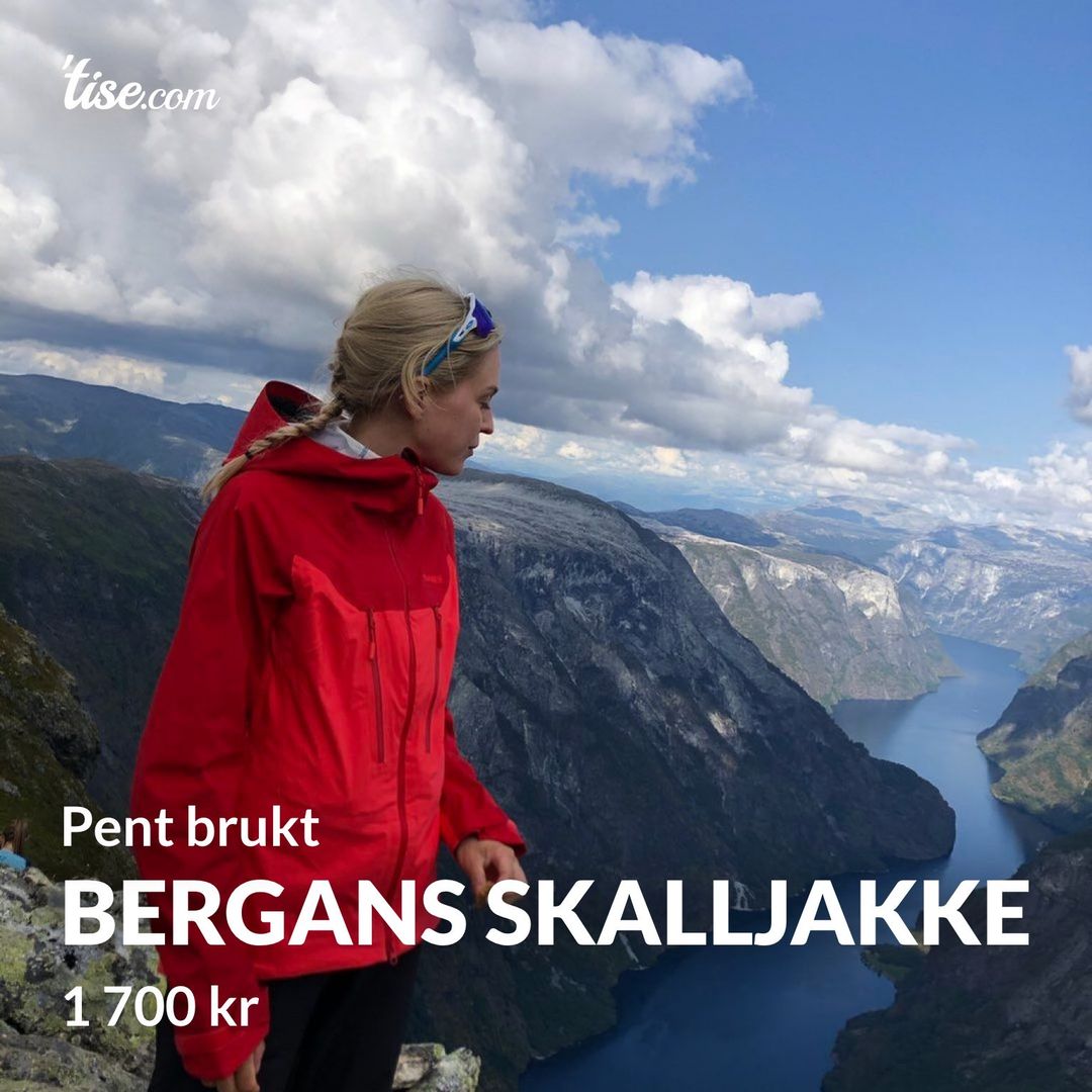 Bergans skalljakke