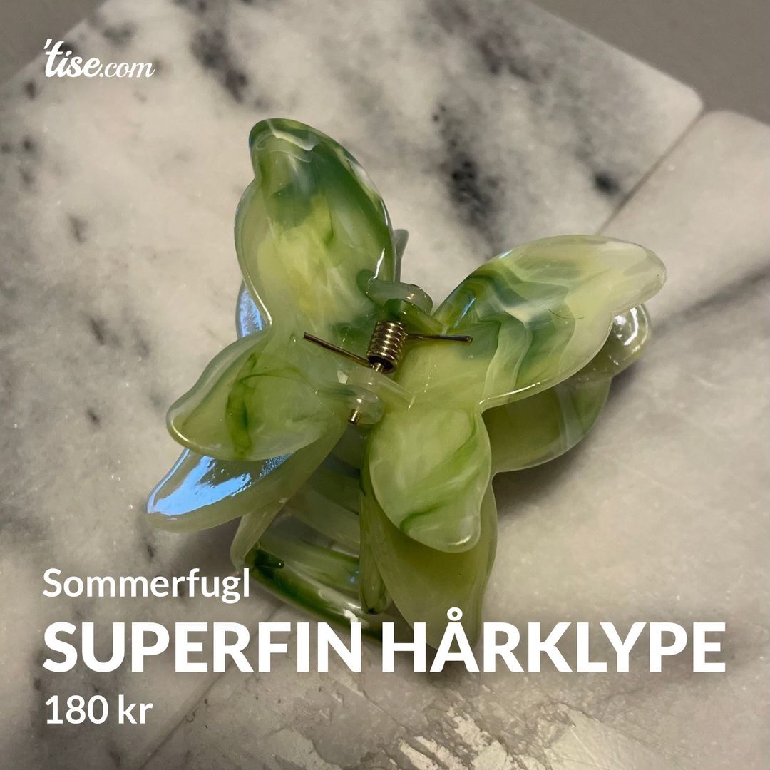 Superfin hårklype