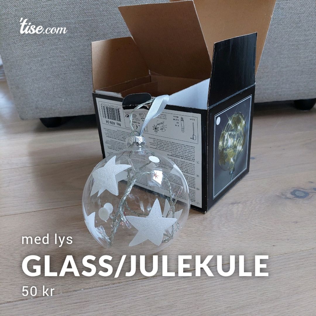 Glass/julekule