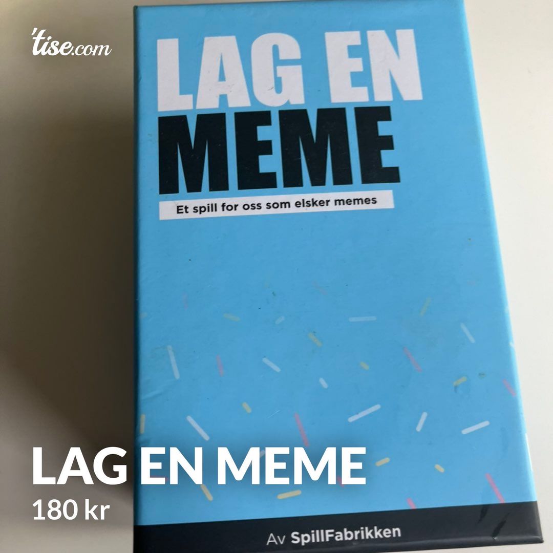 Lag en meme