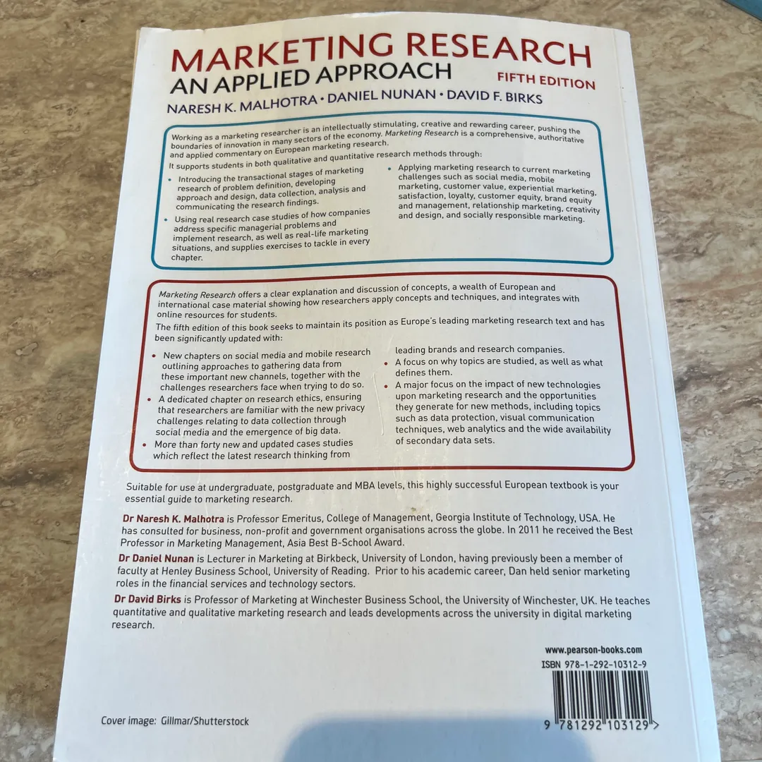 Marketing research