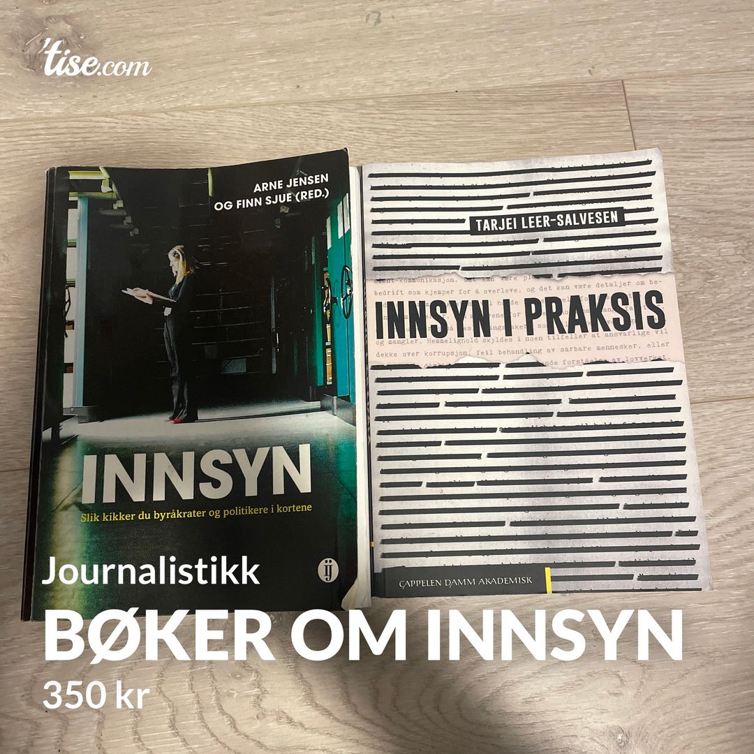 Bøker om innsyn