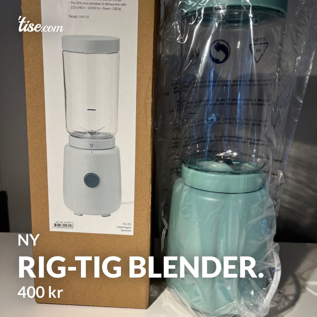 RIG-TIG blender