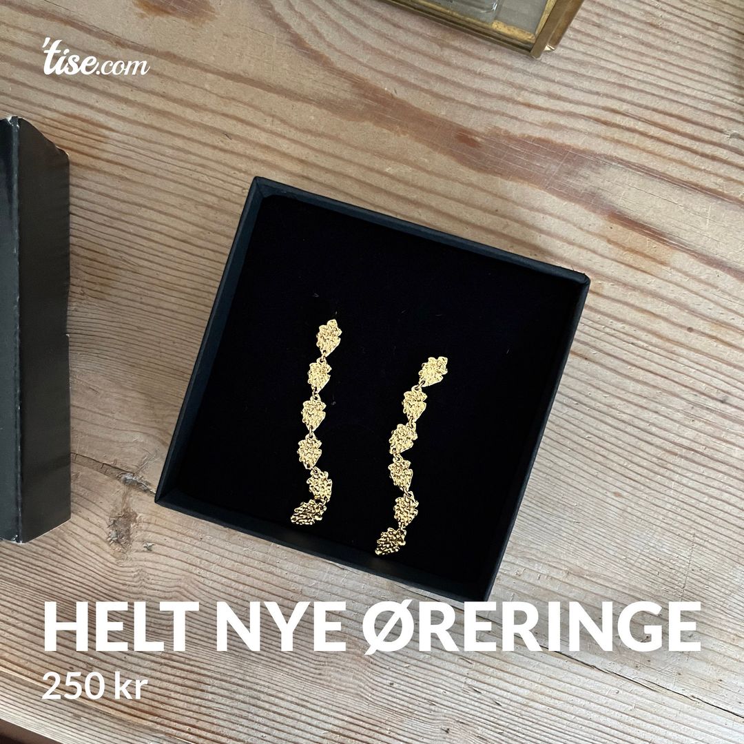 Helt nye øreringe