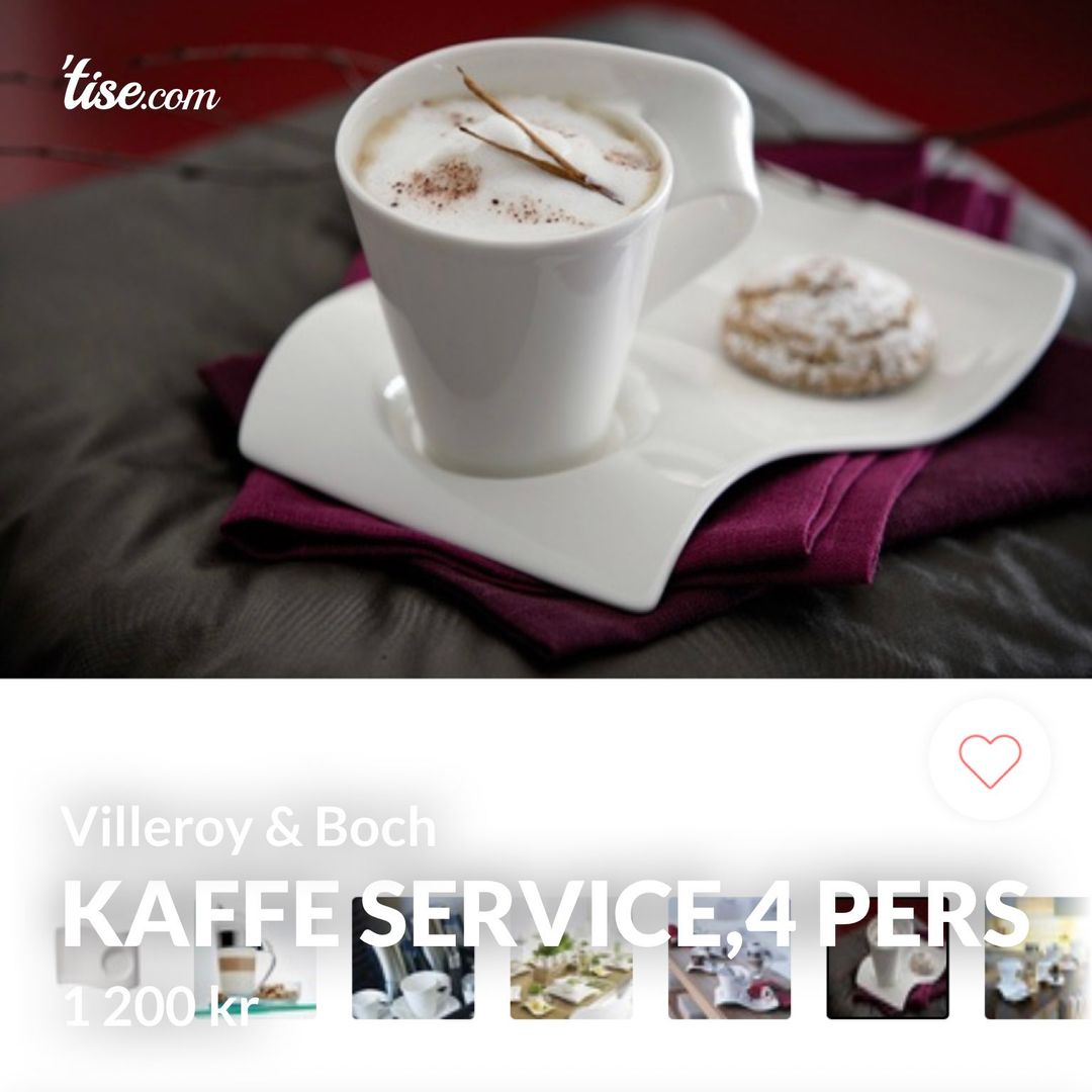 Kaffe service4 pers