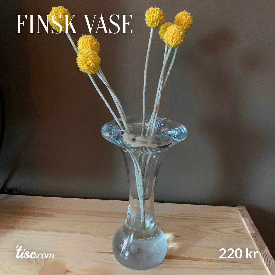 Finsk vase