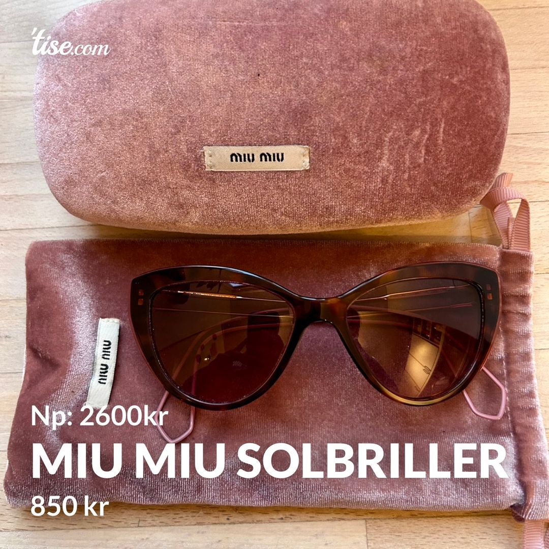 Miu Miu Solbriller