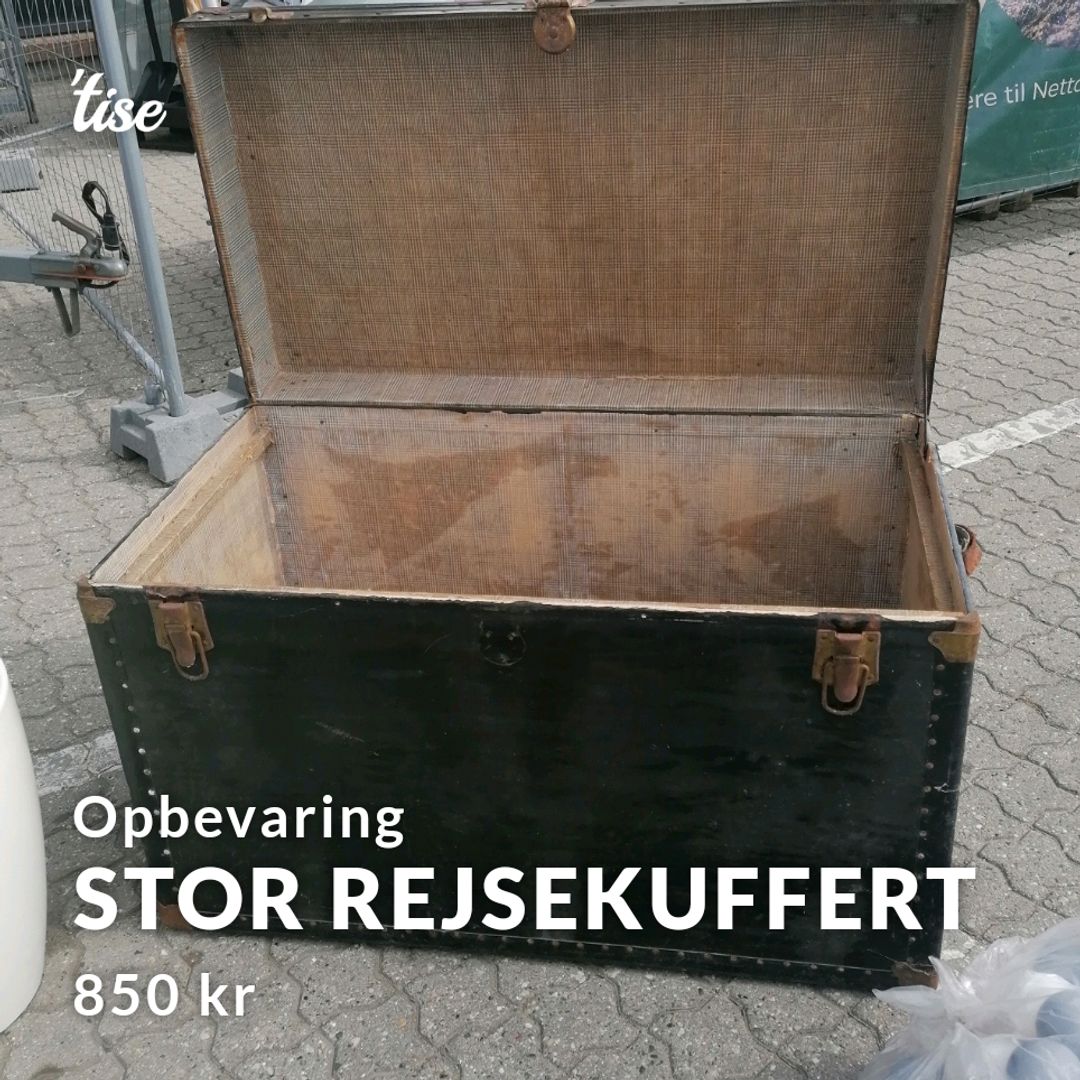 Stor Rejsekuffert