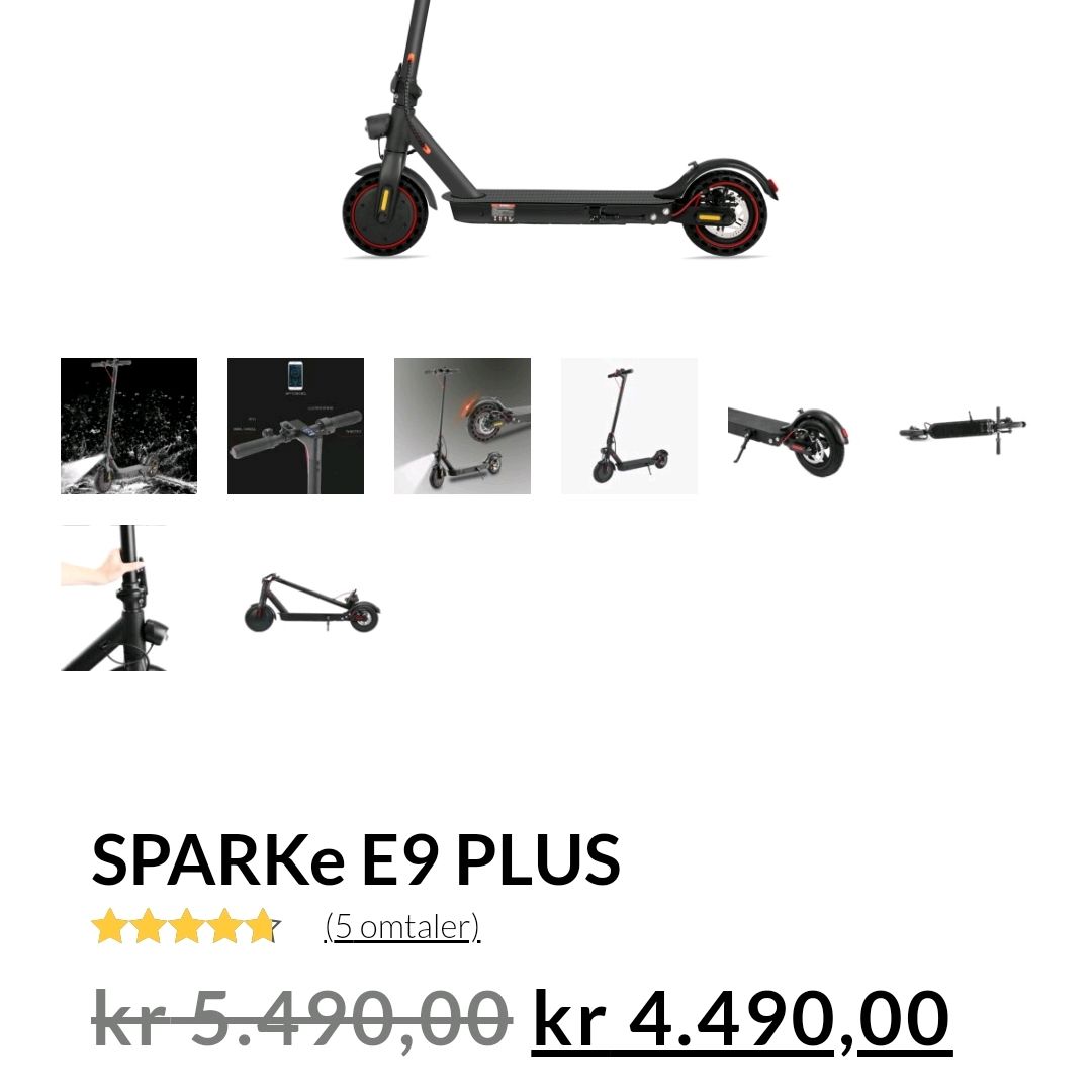 Sparke E9 Pluss