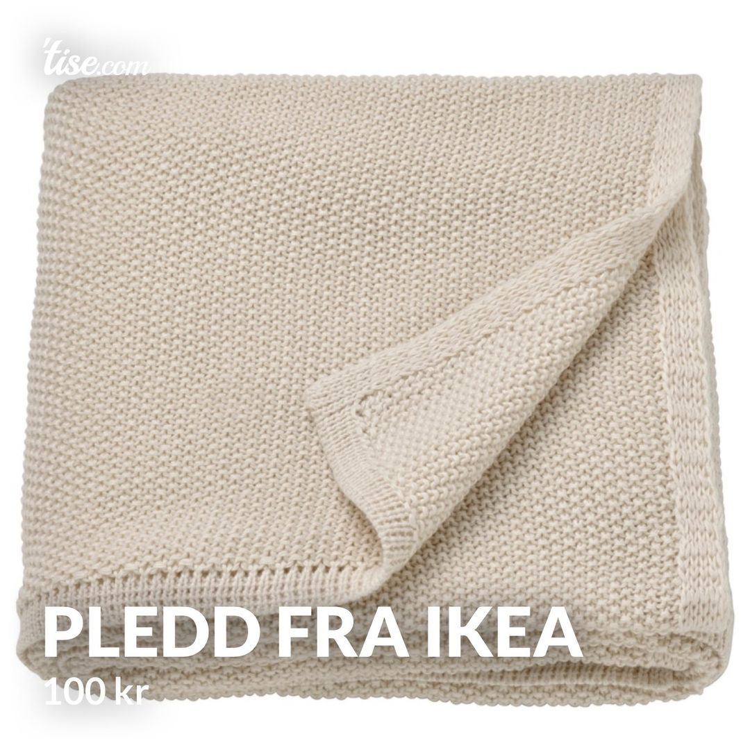 Pledd fra Ikea