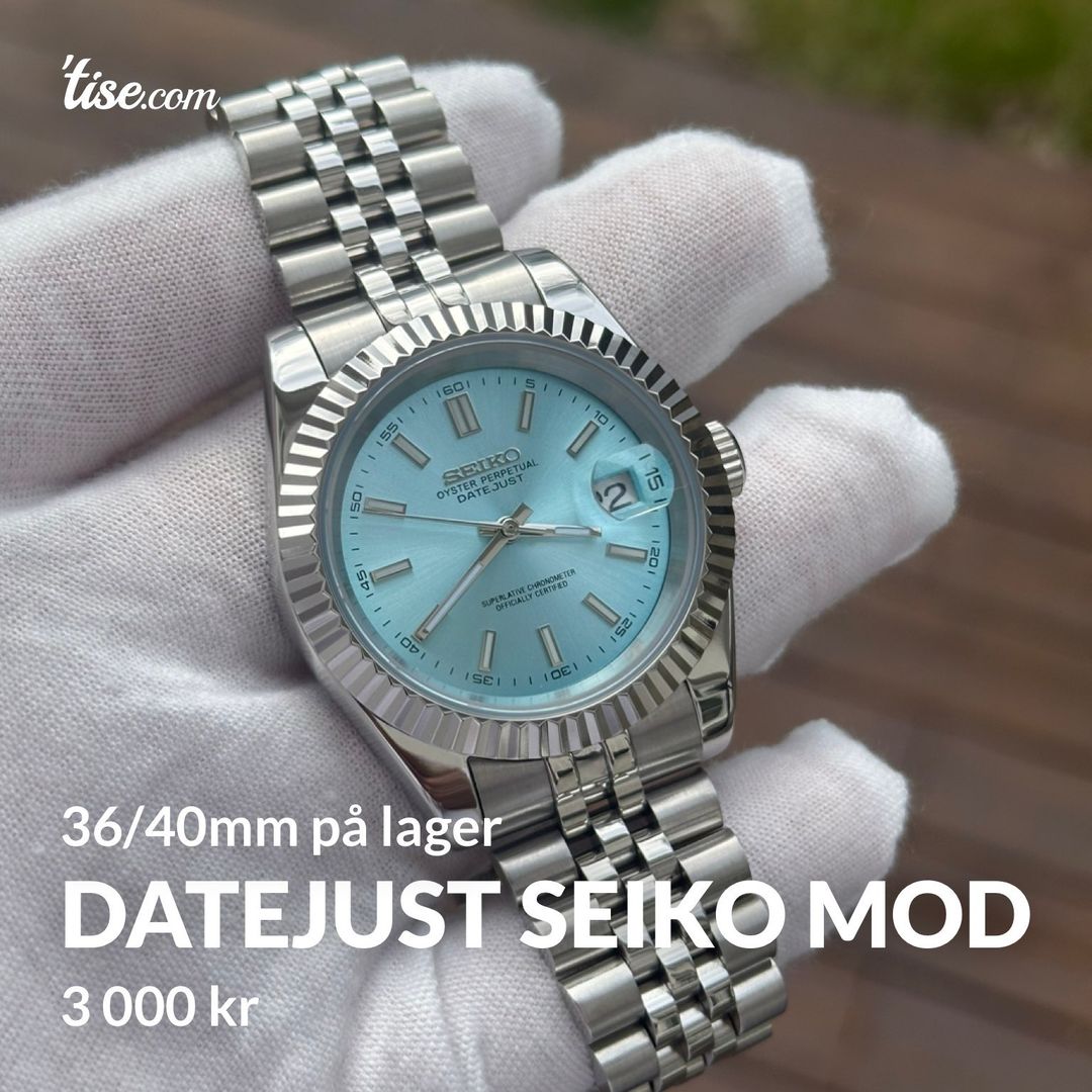 Datejust Seiko Mod