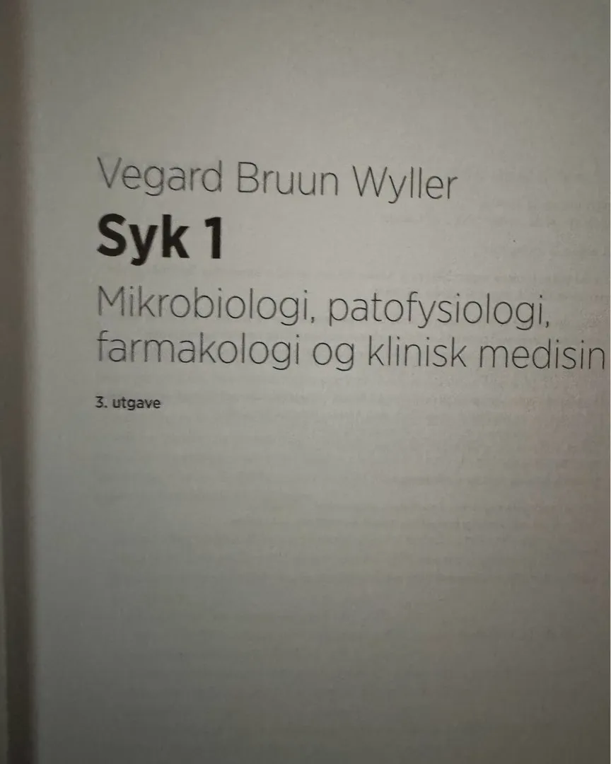 Sykepleie bøker