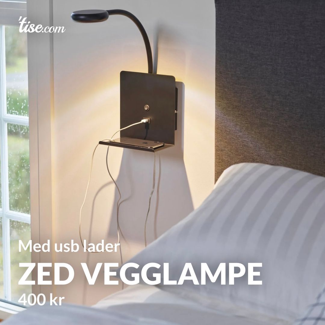 Zed vegglampe