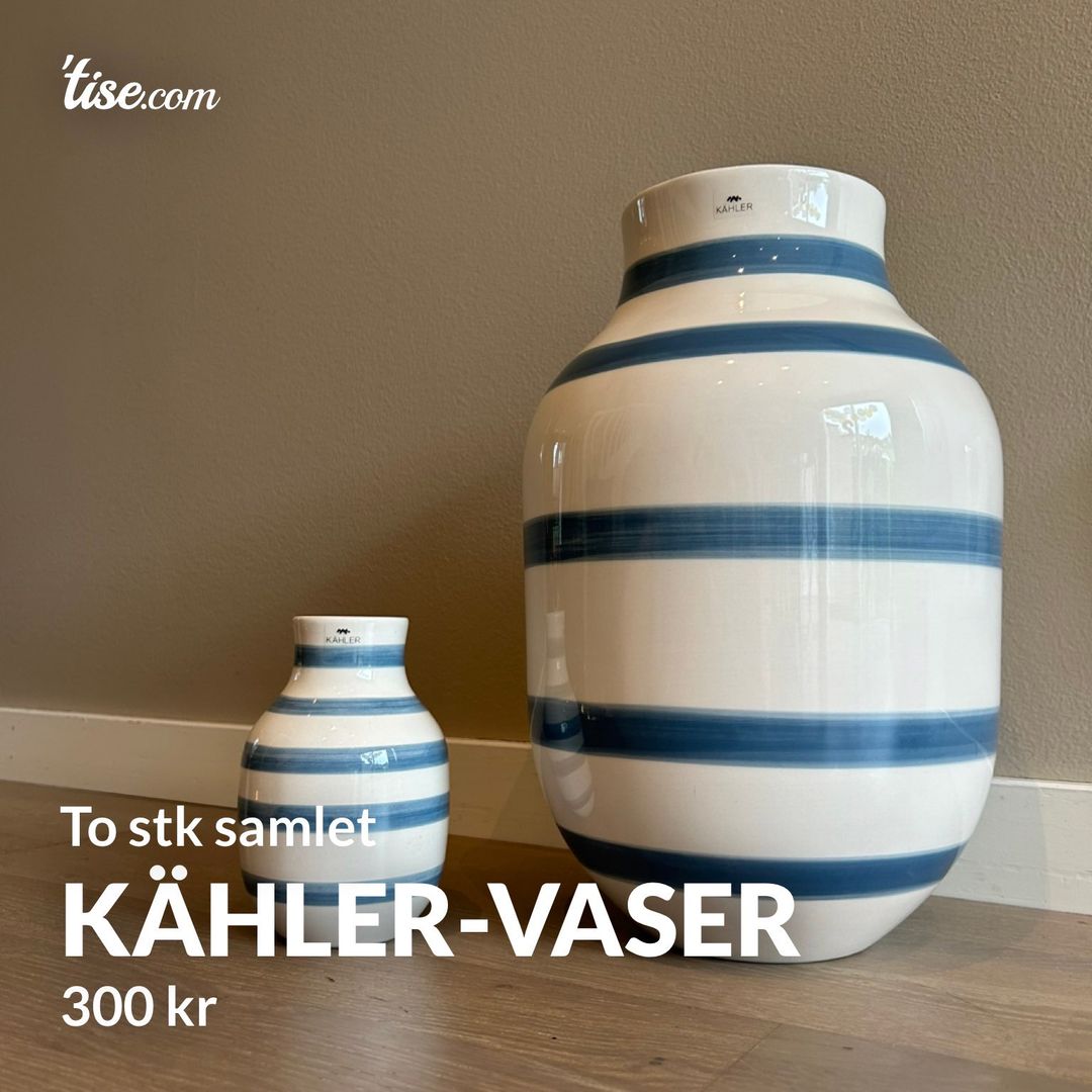 Kähler-vaser