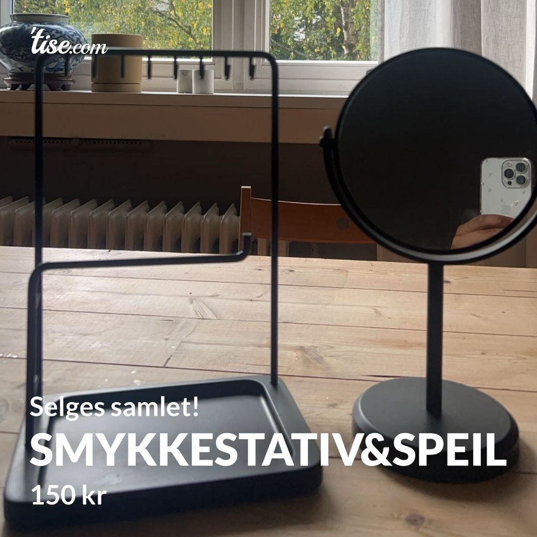 Smykkestativspeil