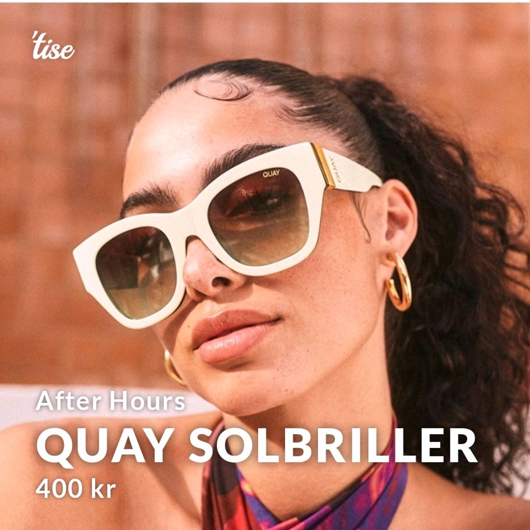 QUAY Solbriller