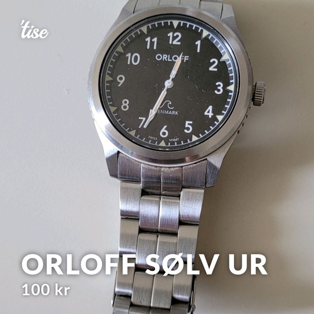 Orloff sølv ur