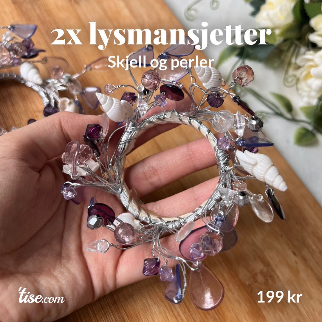 2x lysmansjetter