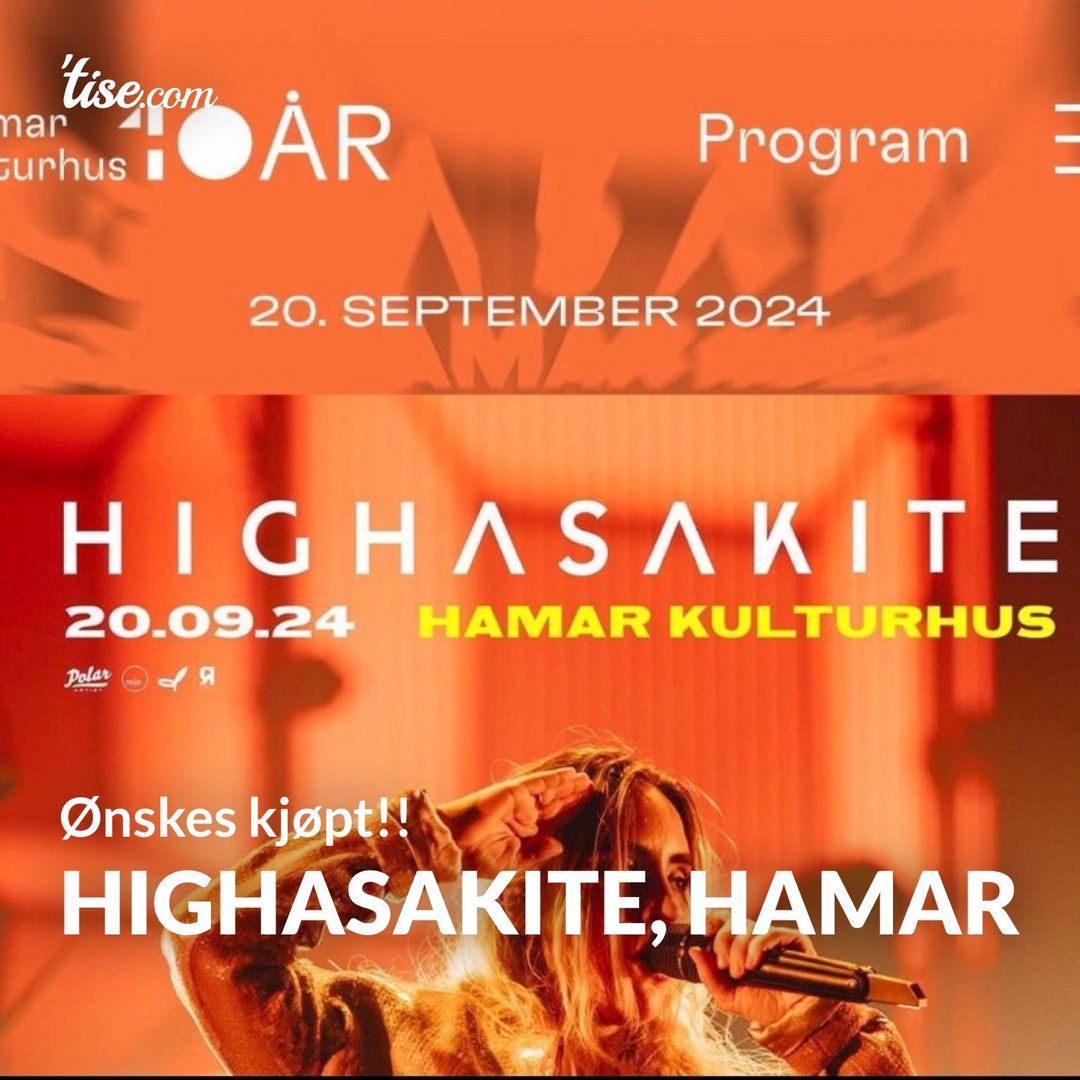 Highasakite HAMAR