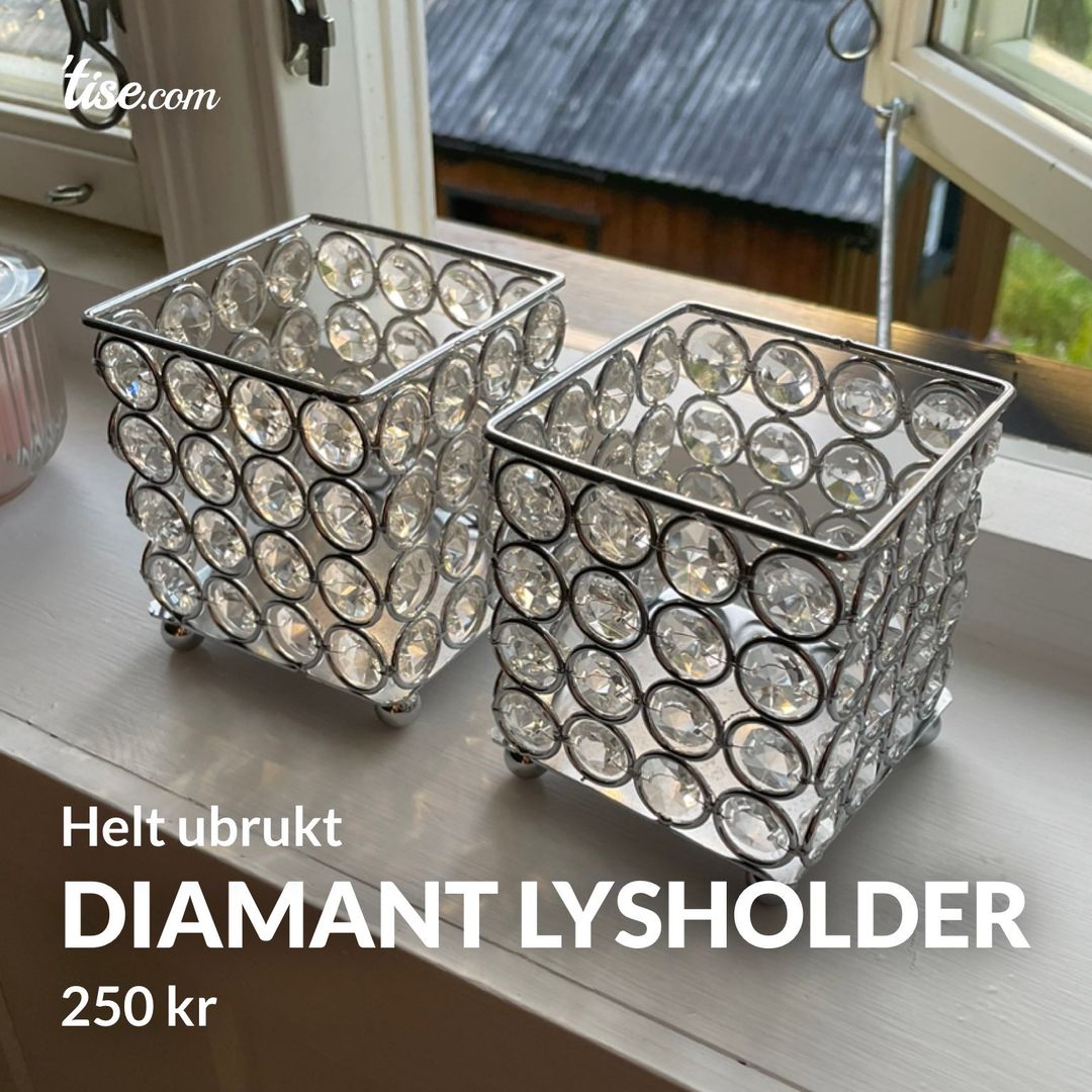 Diamant lysholder