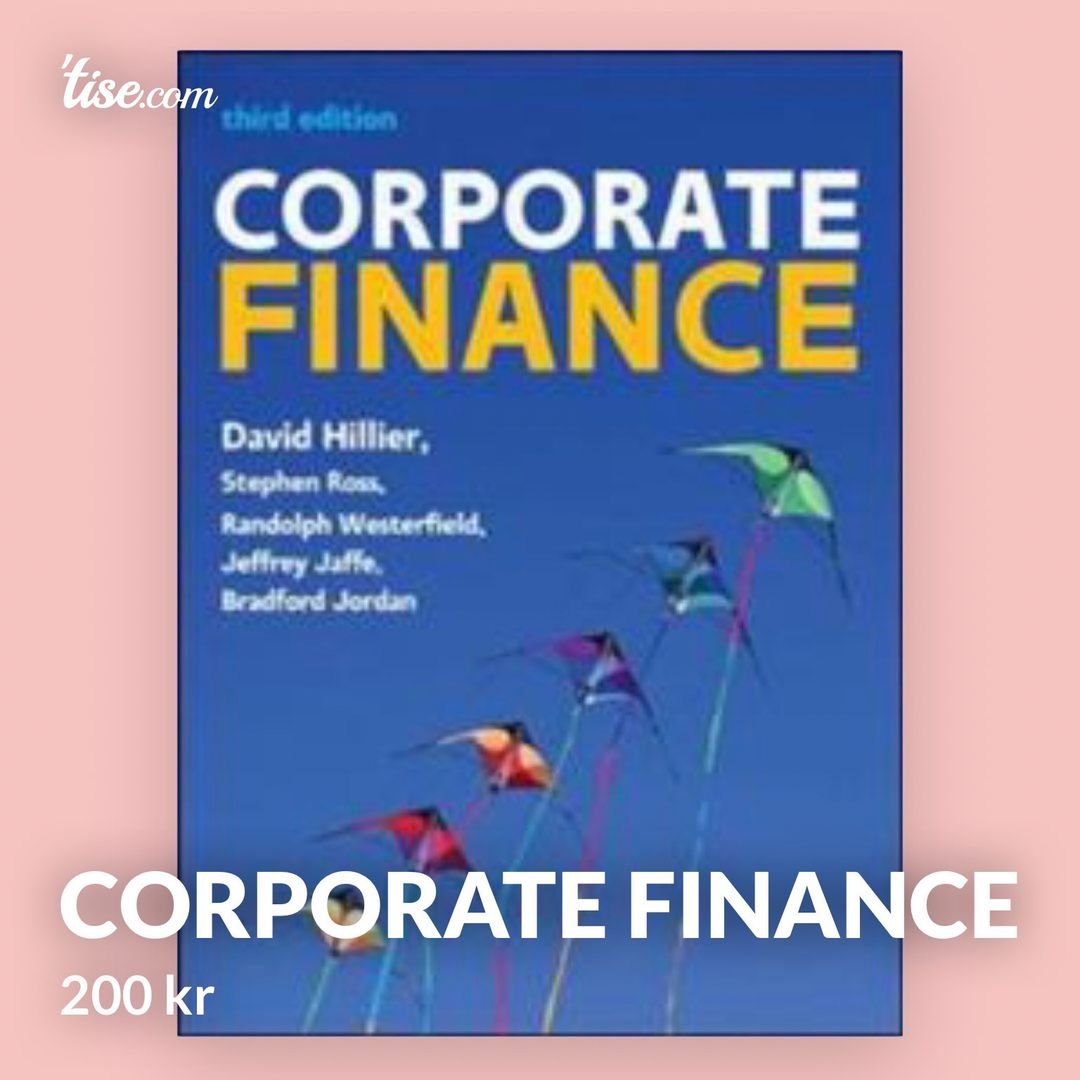 Corporate finance