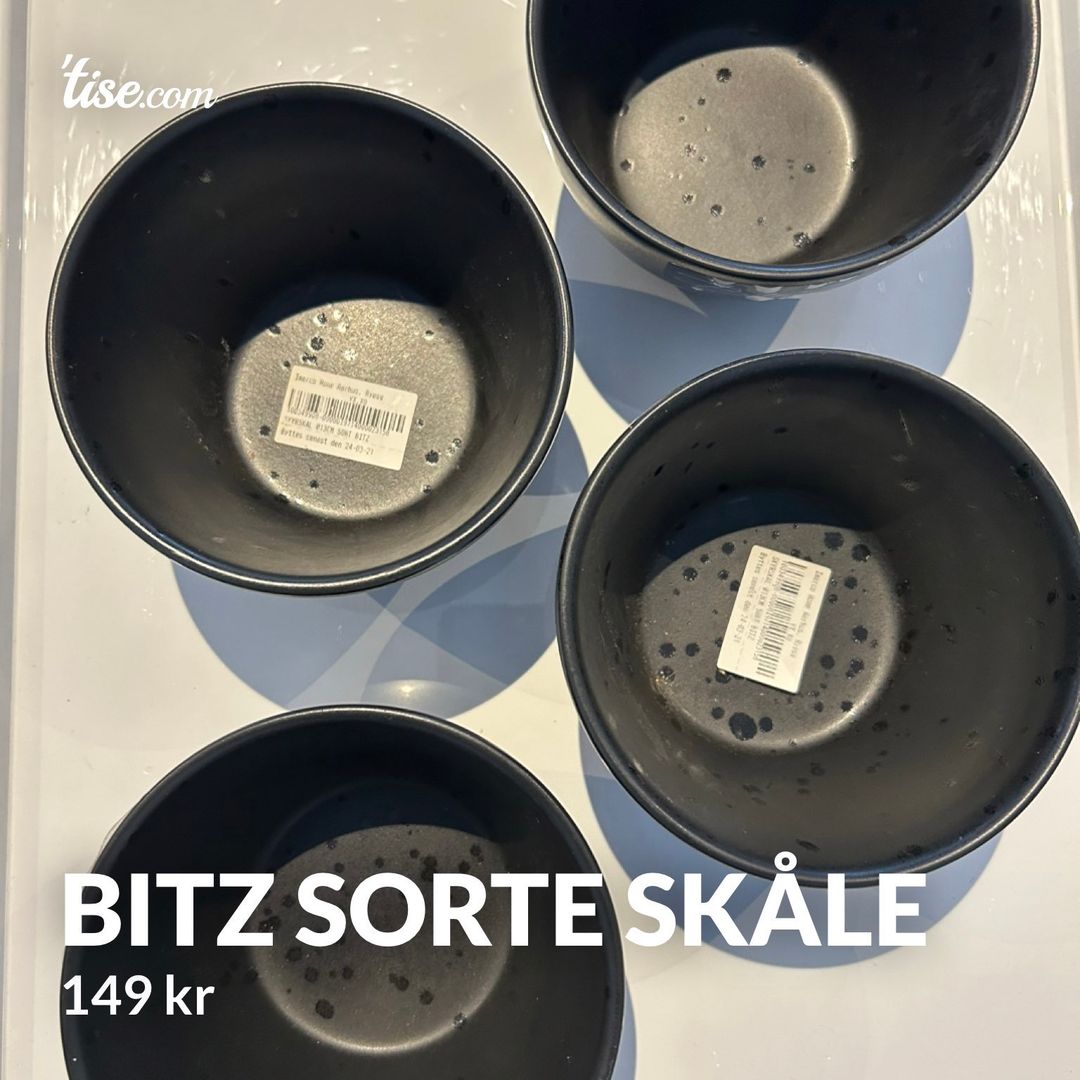 Bitz sorte skåle