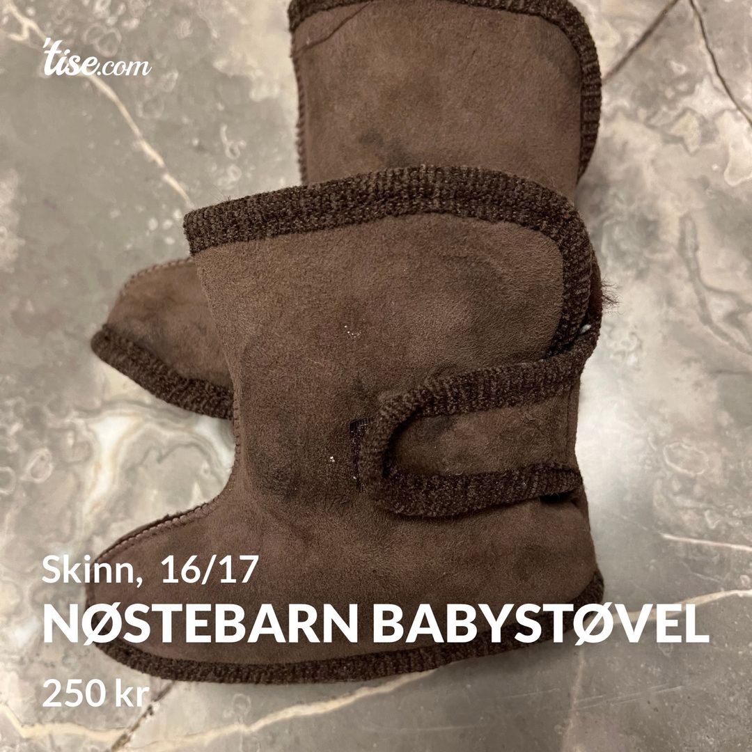 Nøstebarn babystøvel