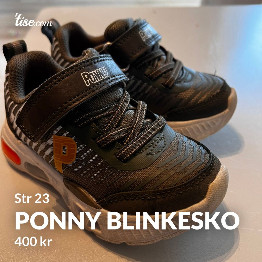 Ponny blinkesko