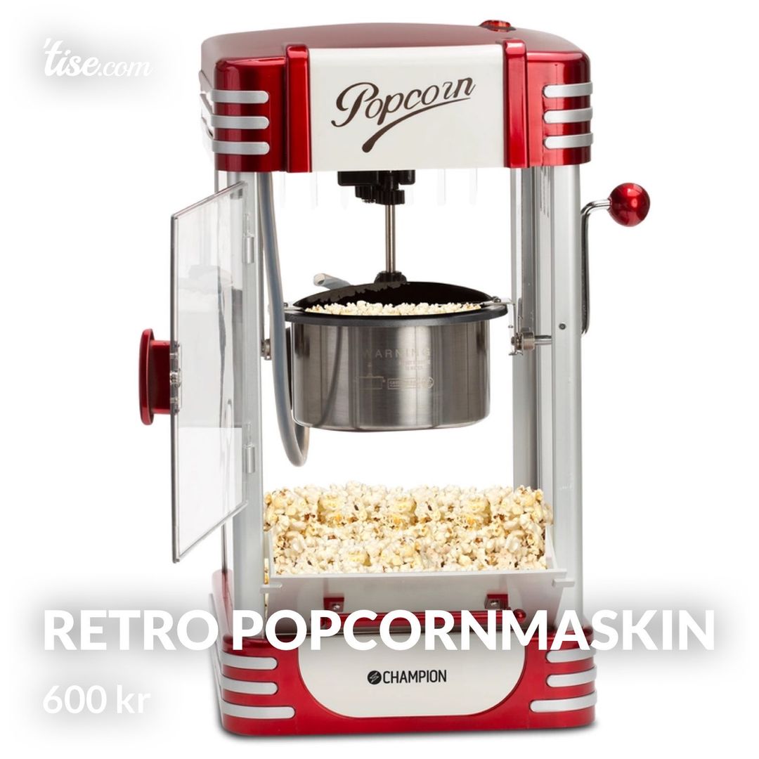 Retro Popcornmaskin