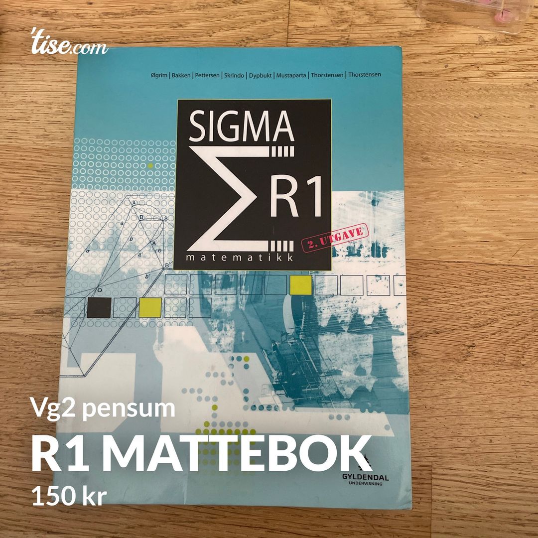 R1 mattebok