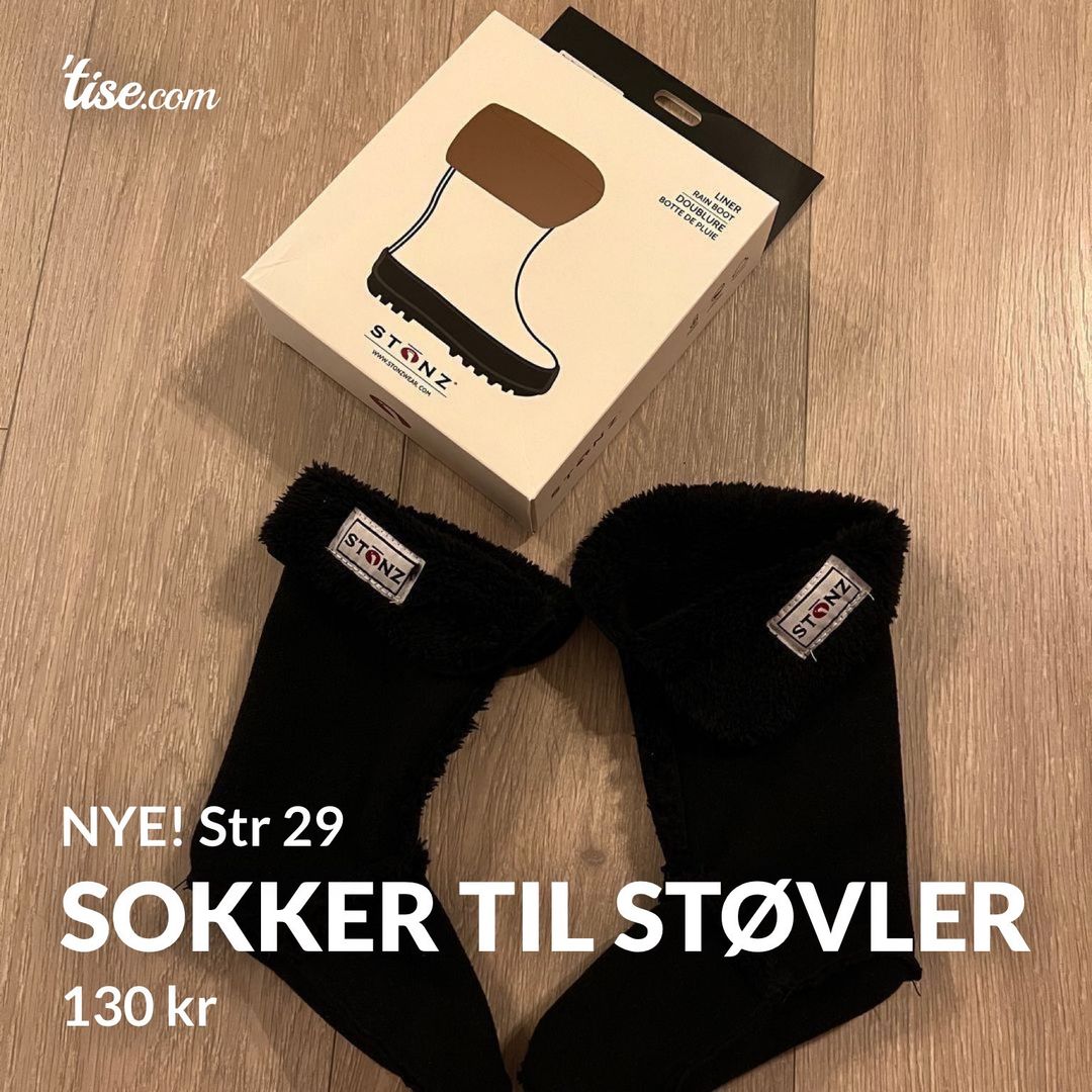 Sokker til støvler