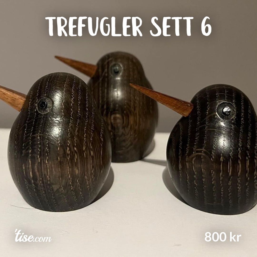 Trefugler sett 6