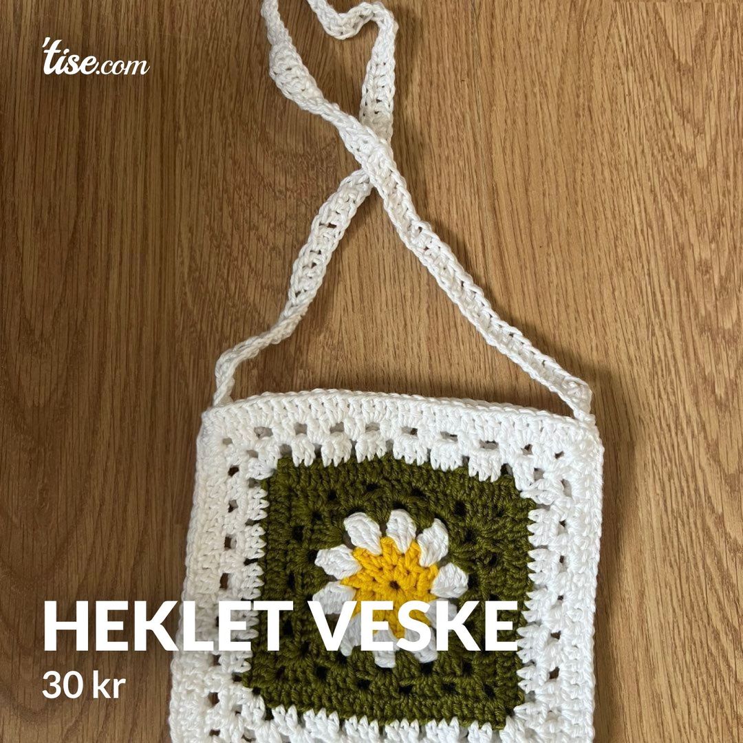 Heklet veske