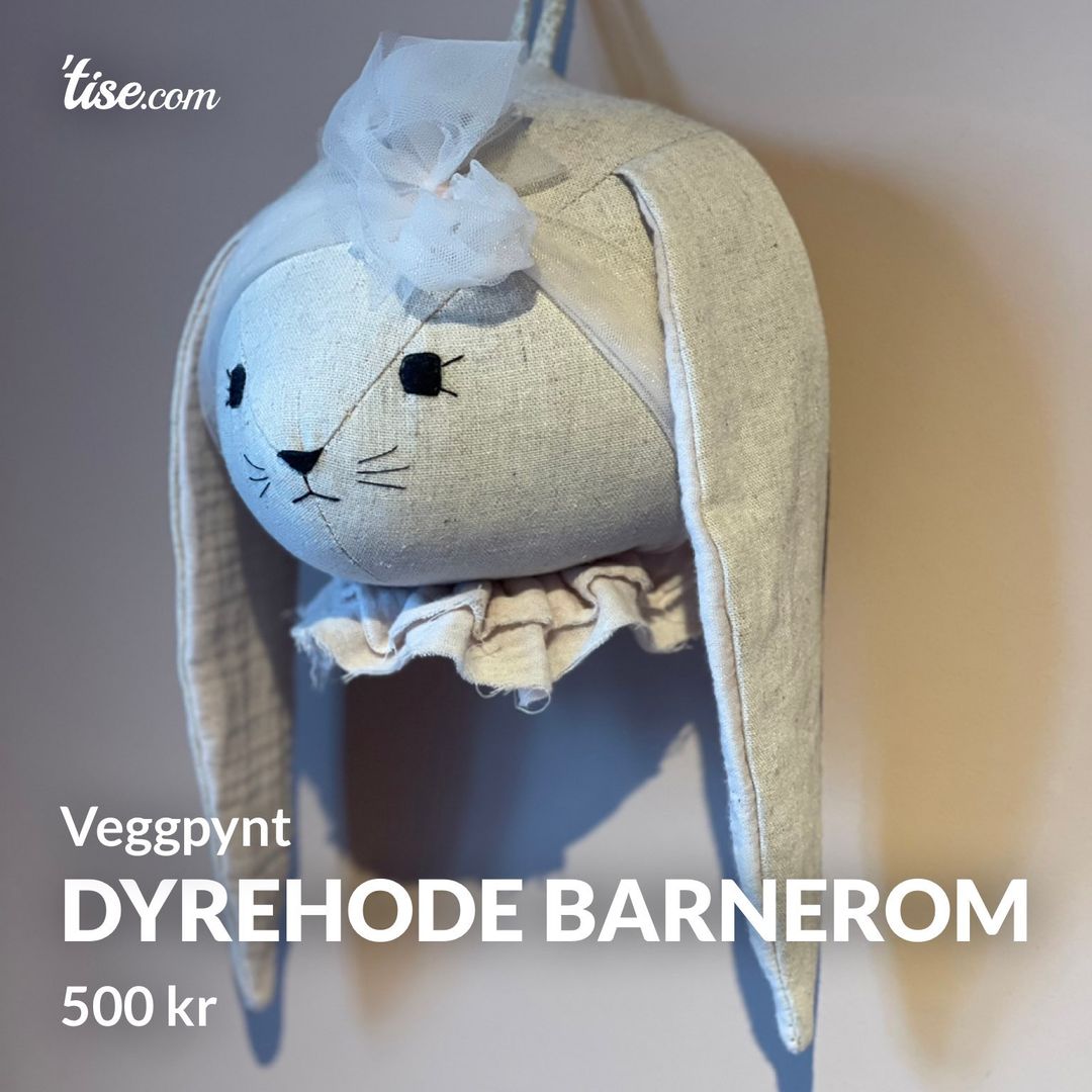 Dyrehode barnerom