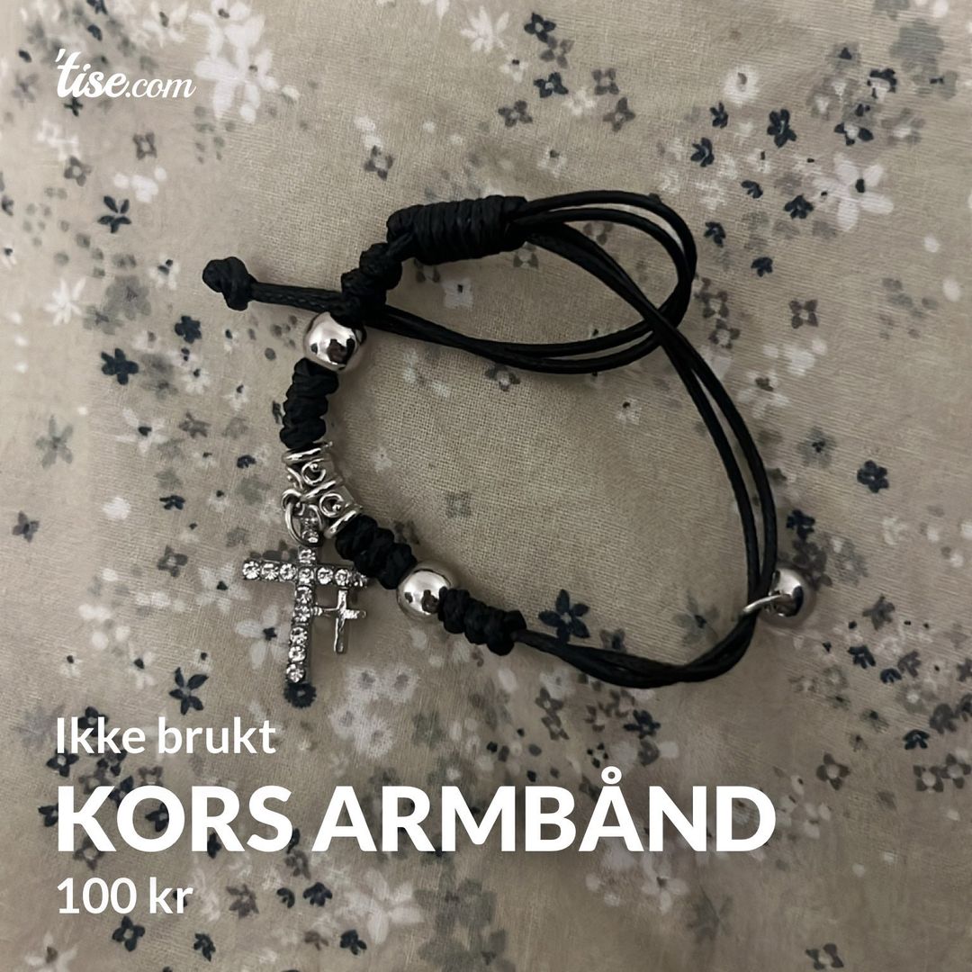 Kors armbånd