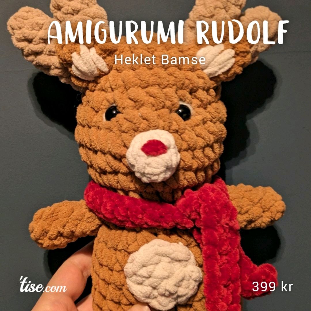 Amigurumi Rudolf