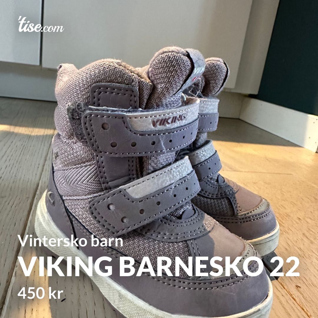 Viking barnesko 22