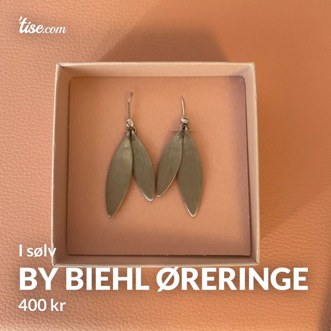 By Biehl øreringe