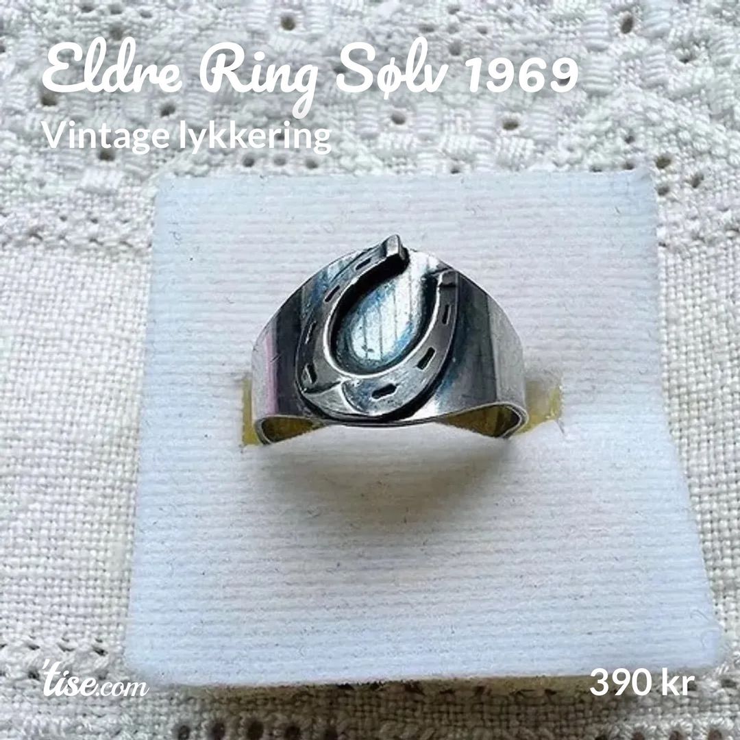 Eldre Ring Sølv 1969