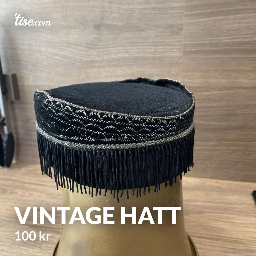 Vintage hatt