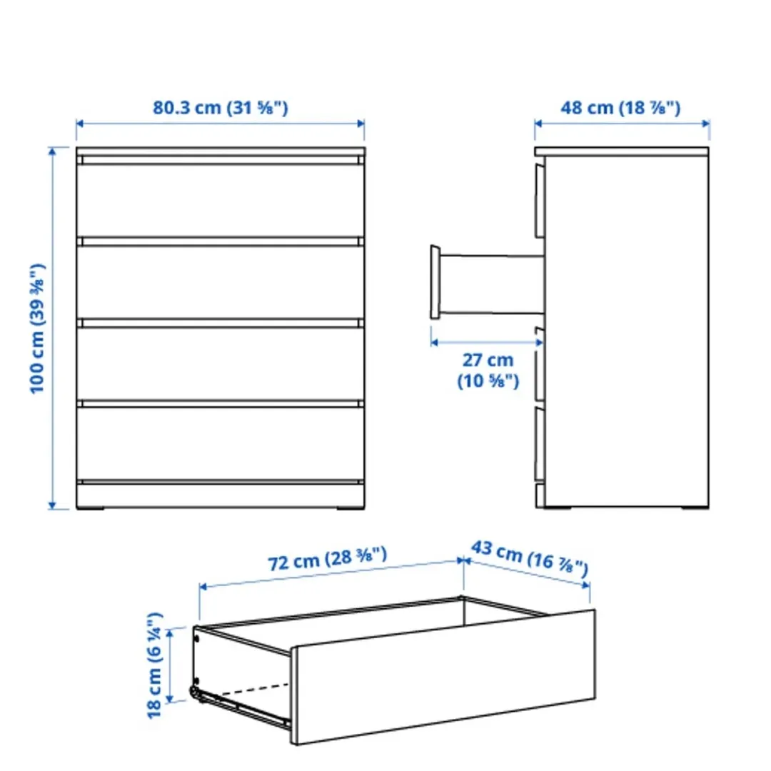 MALM kommode