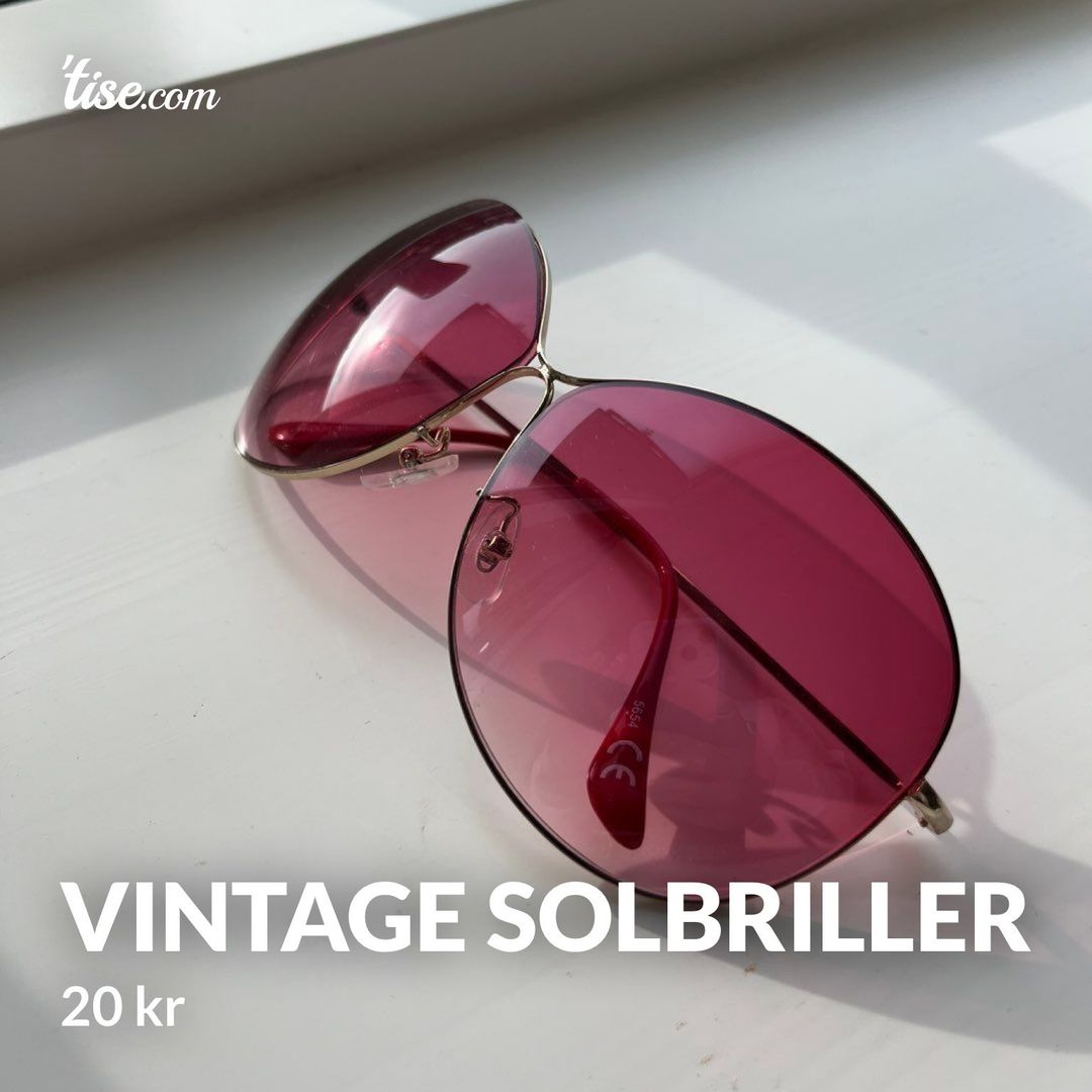 Vintage solbriller