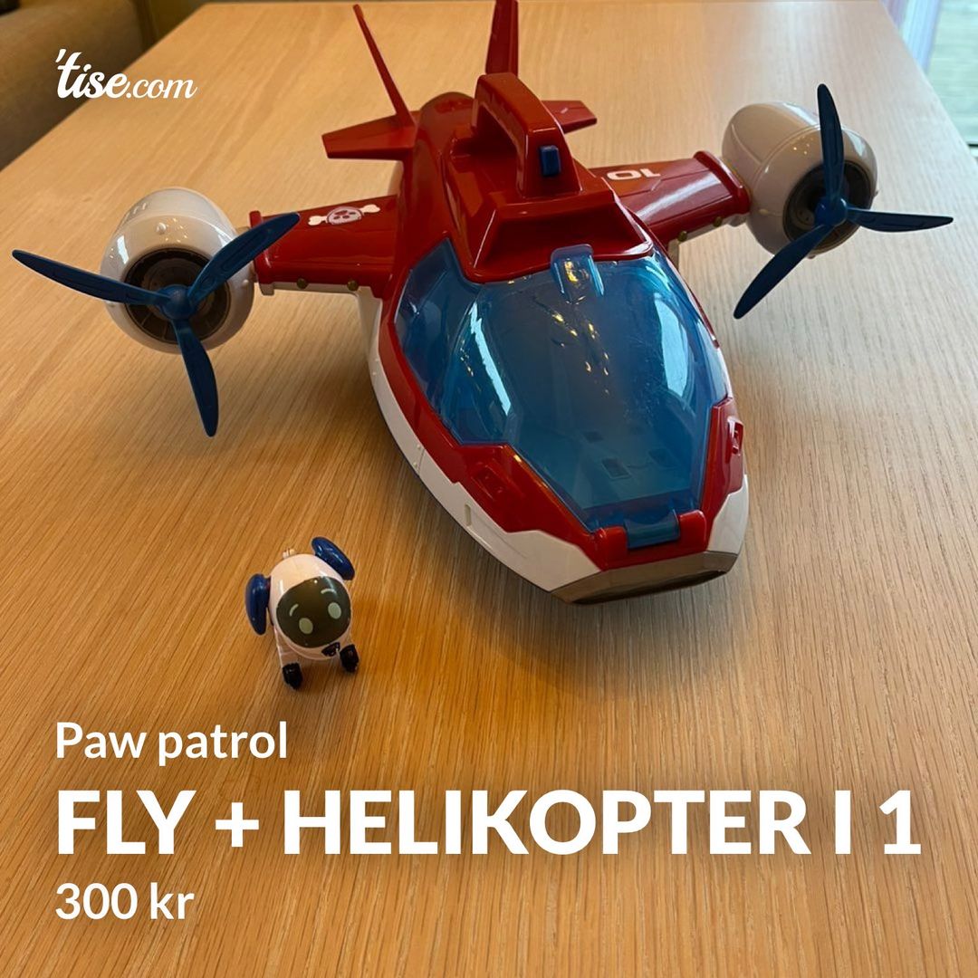 fly + helikopter i 1