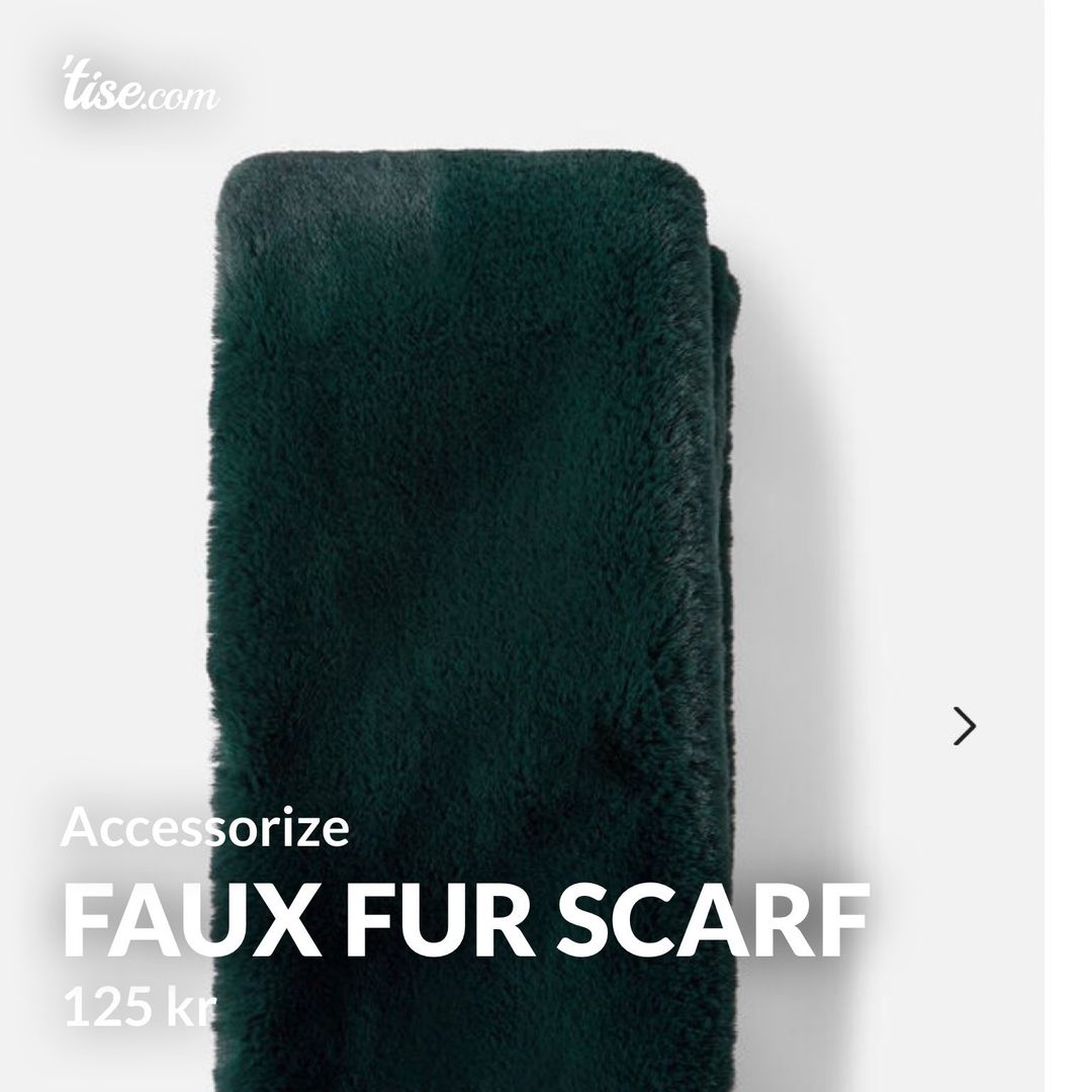 Faux Fur Scarf