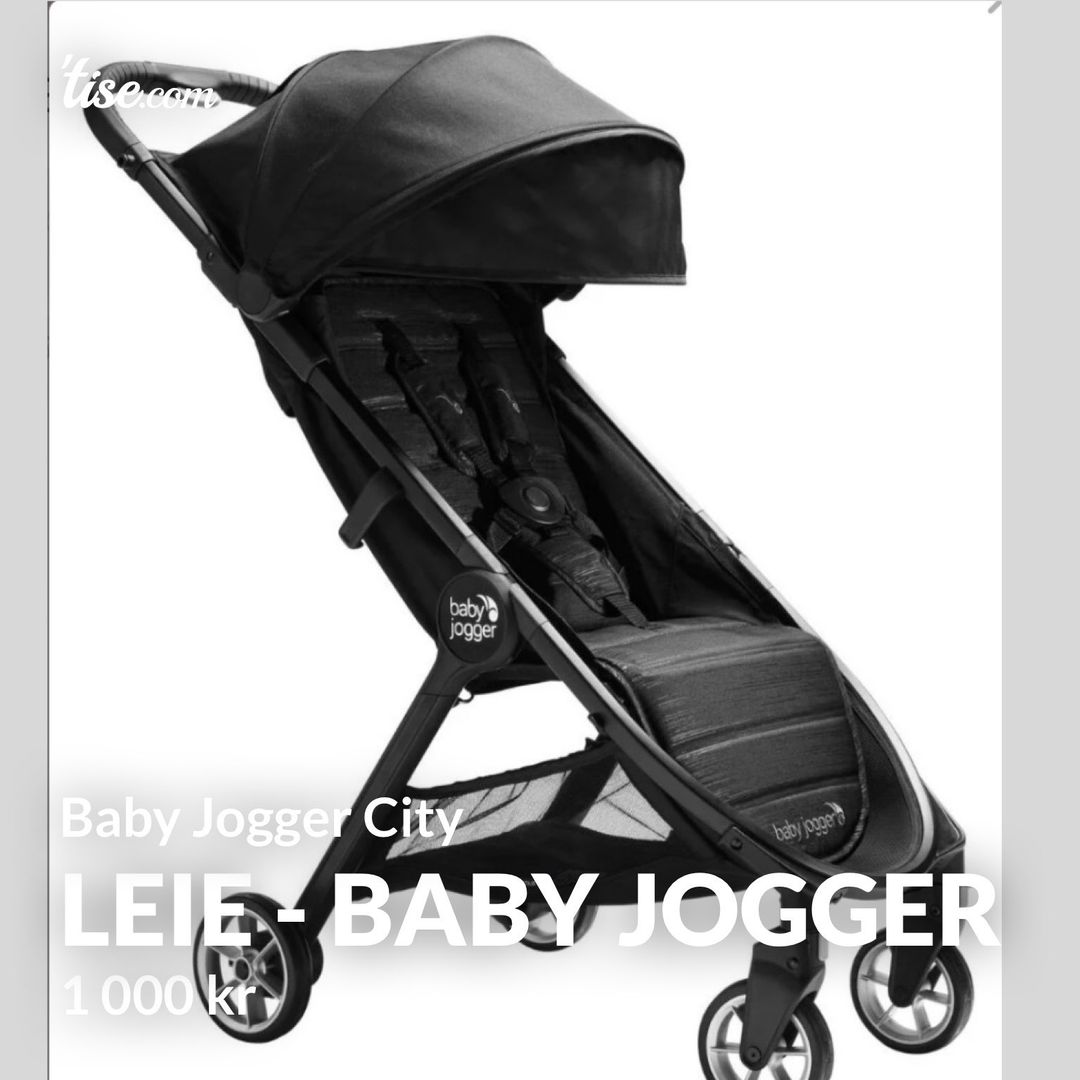 Leie - Baby Jogger