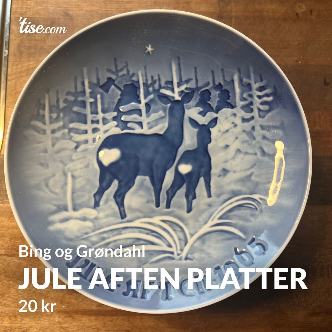 Jule aften platter