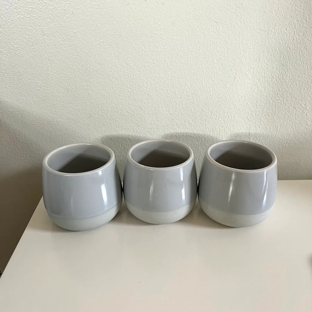 3 små potter